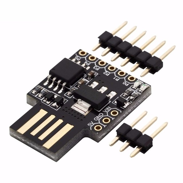 (KIT-USB-ATTINY85)   KIT USB ATTINY85 COMPATIBLE CON ARDUINO