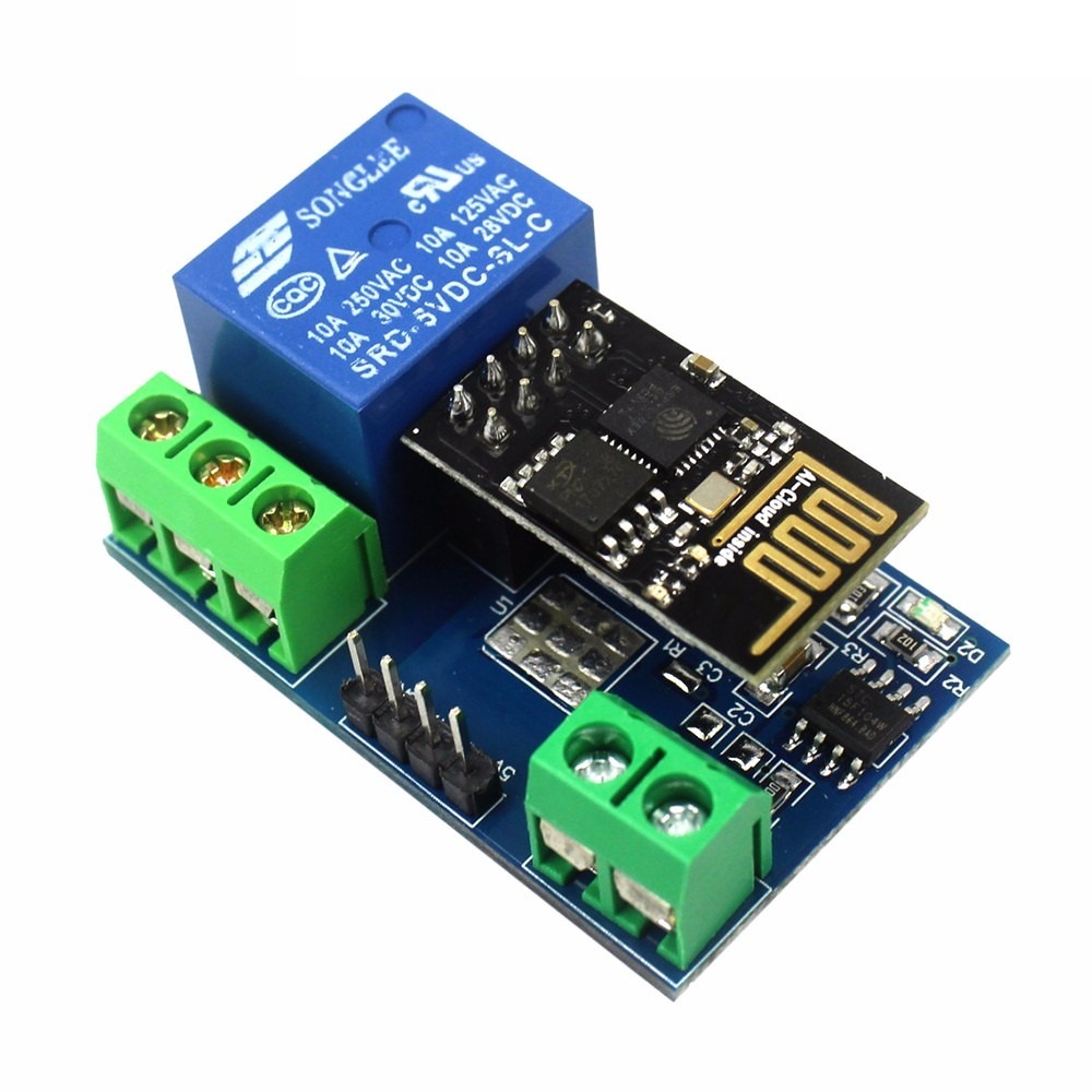 (ARDUINO-1CH-SWITCH-WIFI)   MODULO SWITCH DE 1 CANAL C/CONTROL WIFI