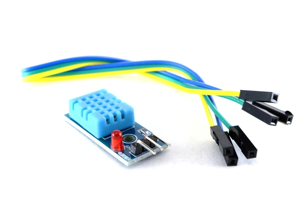 (ARDUINO-DHT11)   MODULO SENSOR DE TEMPERATURA Y HUMEDAD P/ARDUINO