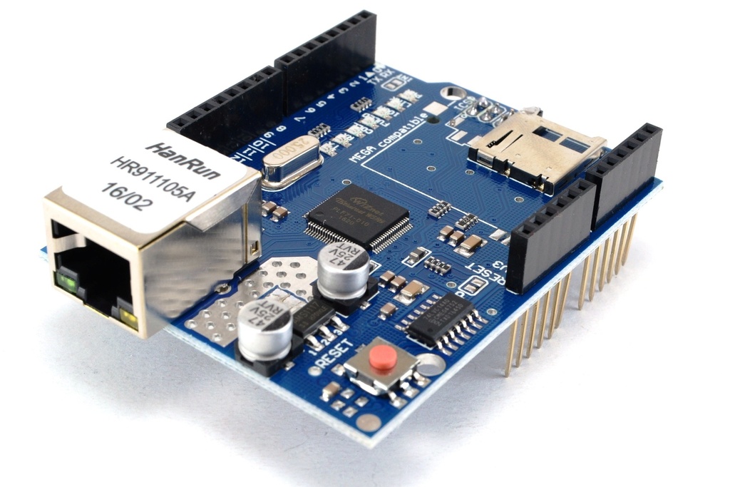 (KIT-ETHERNET)   KIT ETHERNET SHIELD COMPATIBLE CON ARDUINO