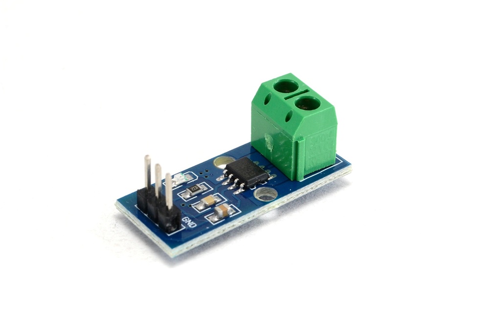 (ARDUINO-HALLCURRENT-20)   SENSOR HALL DE CORRIENTE ACS712 HASTA 20AMP P/ARDUINO