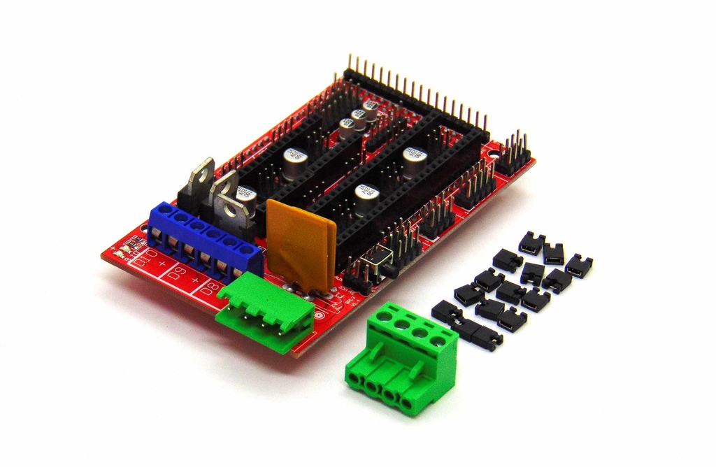 (ARDUINO-RAMPS1.4)   RAMPS 1.4 PLACA CONTROLADORA CNC 3D