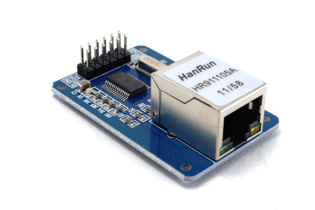 (ARDUINO-REDLAN)   MODULO ARDUINO PARA RED LAN (ENC28J60)