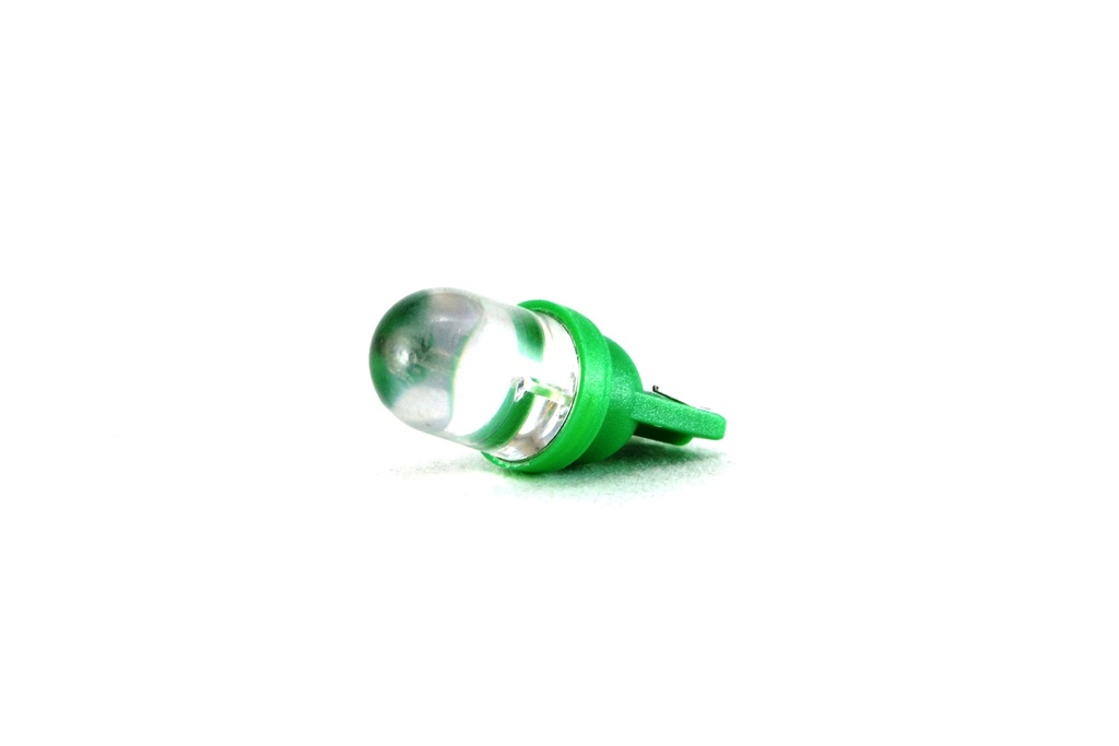 LED P/AUTO 10mm VERDE 12V