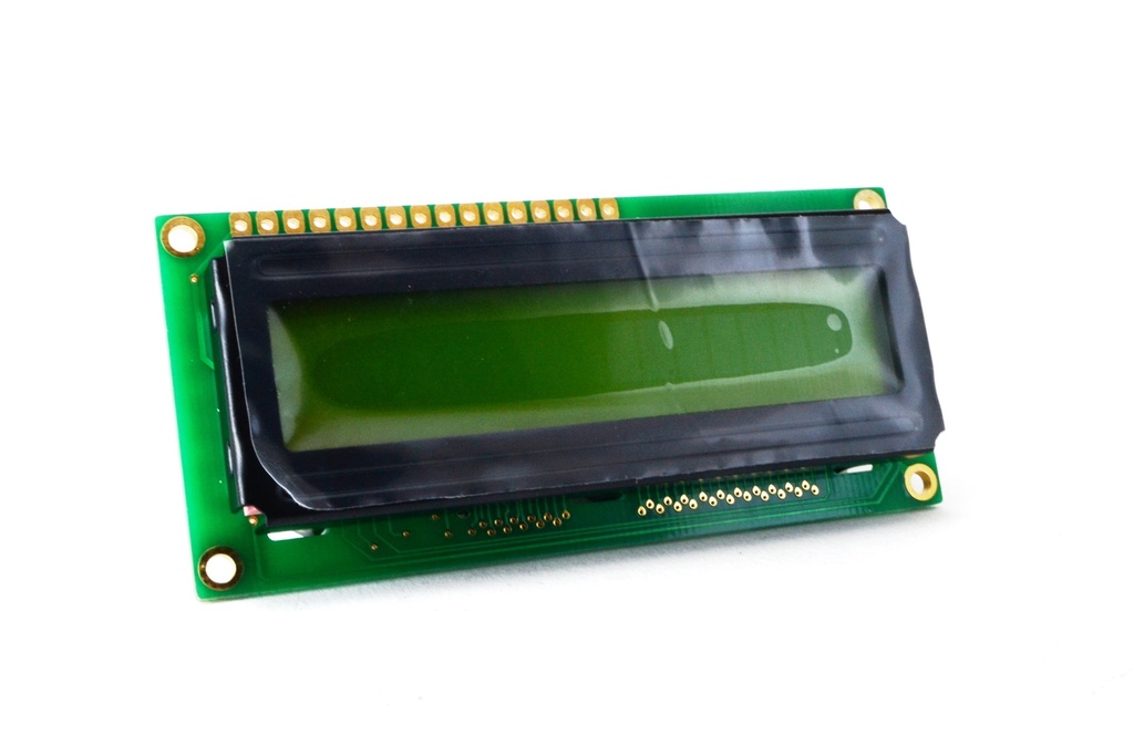 (LCD-1601B)   DISPLAY LCD MATRIZ 1x16 80x36x12mm C/BACKLIGHT