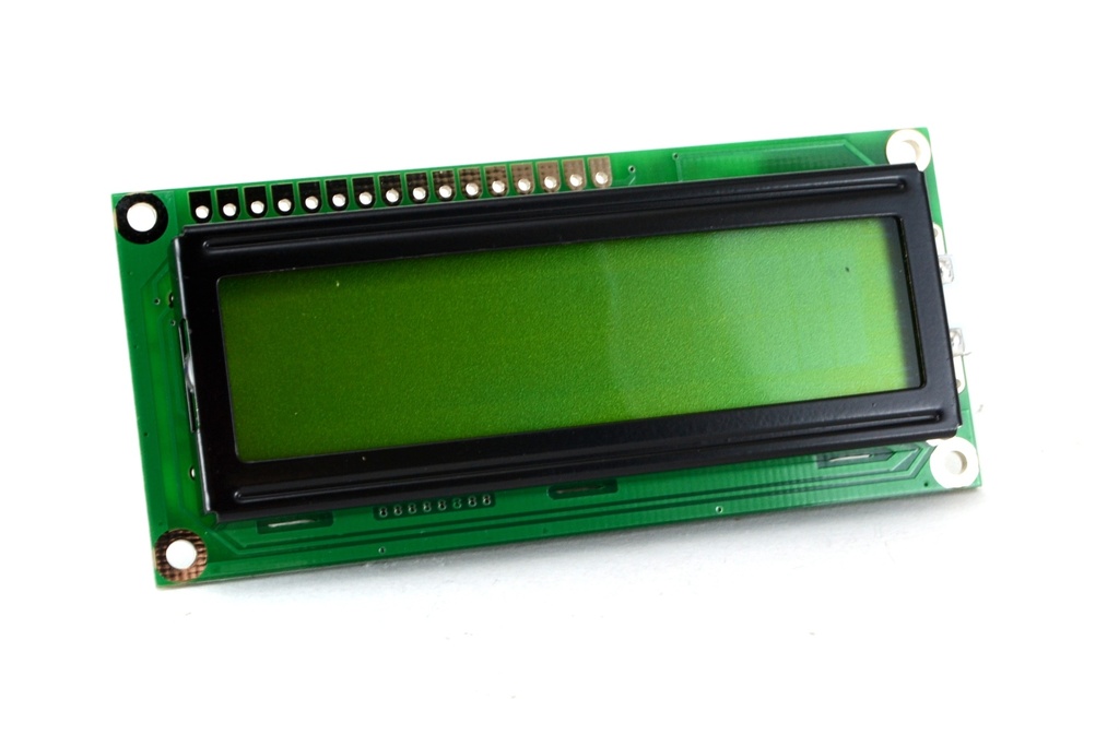 (LCD-1602B)   DISPLAY LCD MATRIZ 2x16 C/BACKLIGHT 85x36x12mm