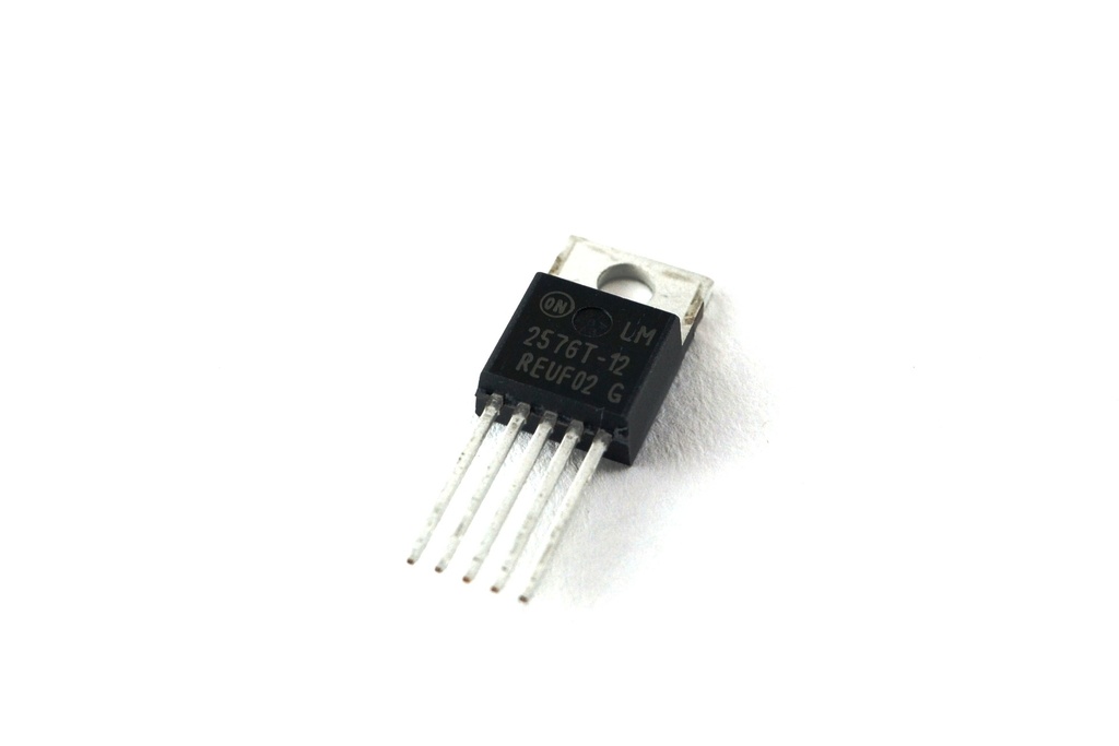 (LM2576T-12)   REGULADOR SWITCHING FIJO 12V 3A TO-220/5