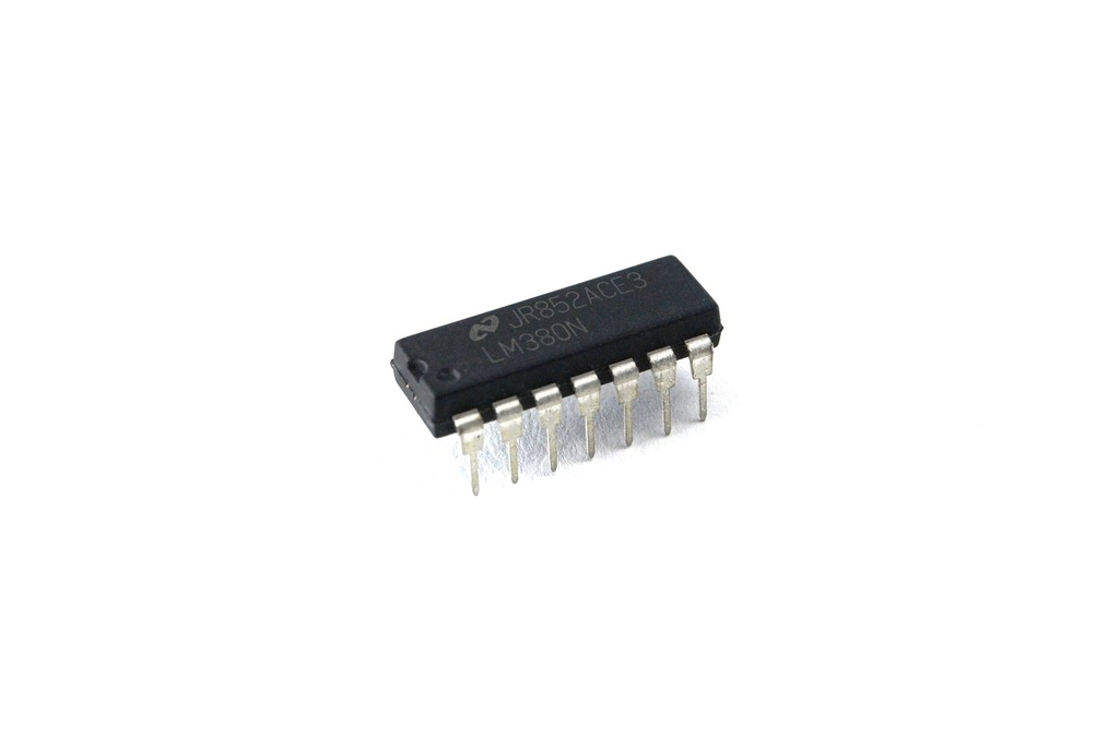 (LM380N14)   CIRC. INTEGRADO AMPLIFICADOR DOBLE 2.5W