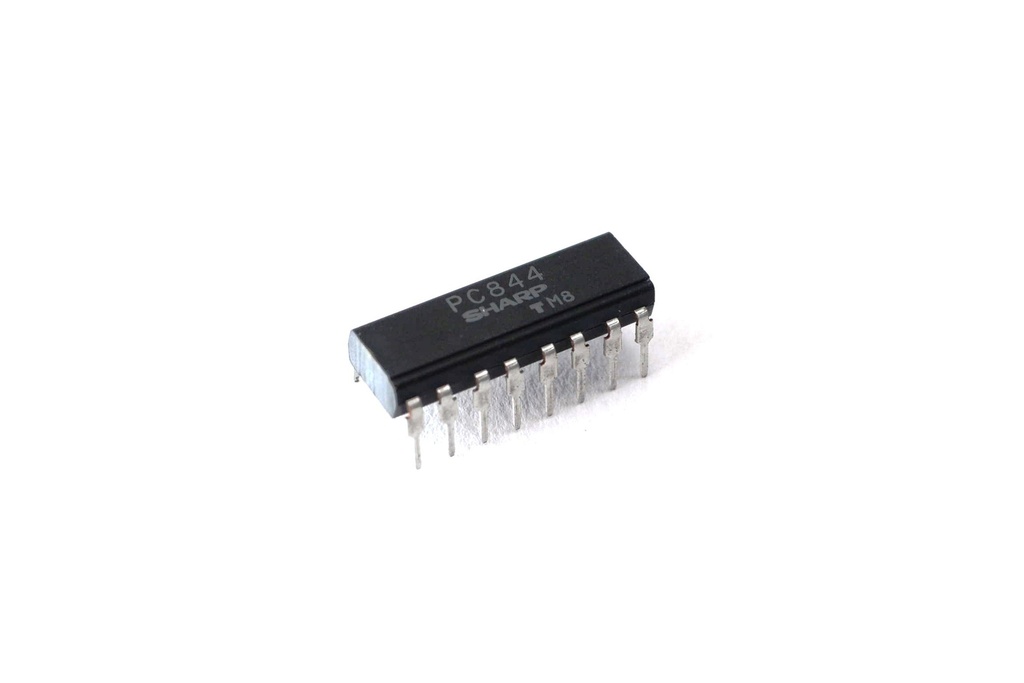 (PC844)   OPTO TRANSISTOR CUADRUPLE ENTRADA DE ALTERNA