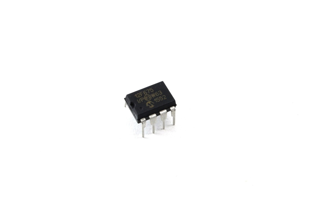 (PIC12F675-IP)   MICROCONTROLADOR 8 BIT FLASH 10 BIT A/D