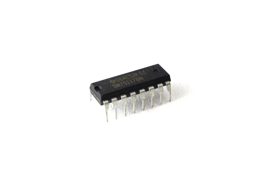 (SN751178N)   CIRC. INTEGRADO DUAL RS-422/RS-485 DRIVER TRANSCEP