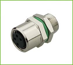 (SPM8A03PFFSH7001)   CONECTOR CIRCULAR M8 HEMBRA 3 VIAS P/PANEL