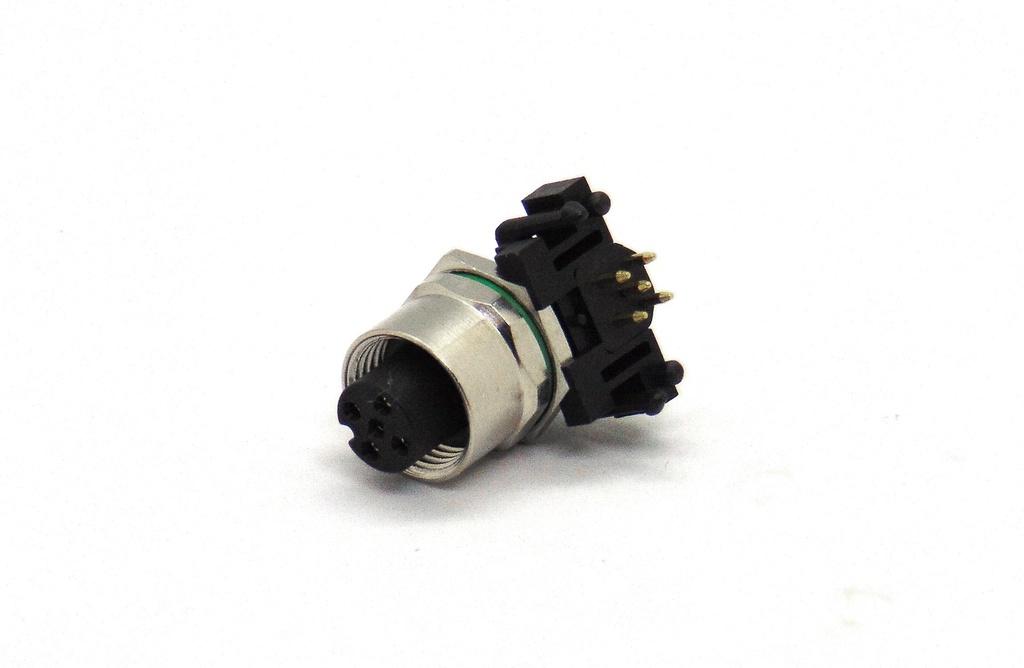 (SRM12A05PFFSF700)   CONECTOR CIRCULAR M12 HEMBRA 5 VIAS P/IMPRESO