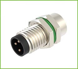 (SSM8B05PMMSF7001)   CONECTOR CIRCULAR M8 MACHO 5 VIAS P/PANEL