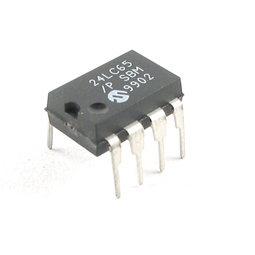 (24LC65/P) IC MEMORIA EEPROM 64KBIT I2C 400KHZ 8DIP Smart Serial