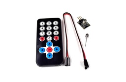 [KIT-HX1838] (KIT-HX1838)   KIT KIT CONTROL REMOTO IR TRANSMISOR Y RECEPTOR COMPATIBLE CON ARDUINO