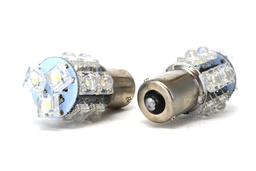 [L-AUTO-1156-13W] (L-AUTO-1156-13W)   LAMPARA 13 LED PIRAÑA BLANCOS (1 POLO)