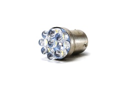 [L-AUTO-1157-9W] (L-AUTO-1157-9W)   LAMPARA 9 LED BLANCOS DOS POLOS P/AUTO