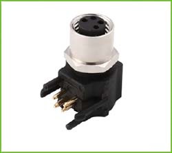 [SRM8A03PFFSF7001] (SRM8A03PFFSF7001)   CONECTOR CIRCULAR M8 HEMBRA 3 VIAS P/IMPRESO