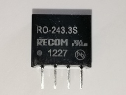 [RO-243.3S] (RO-243.3S) DC-DC CONVERTER 24V a 3.3V 303mA SIL-4